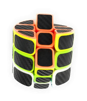 
              Rund Professorterning | Cylinderformet 3x3 Carbon Magic Cube
            