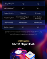 
              GAN 16 MagLev UV Coated – 3x3 Speedcube
            