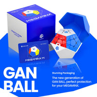 
              Gan Megaminx V2 Maglev, Black-face, UV Coated
            
