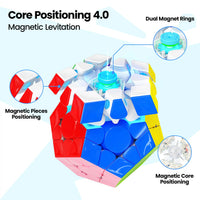 
              Gan Megaminx V2 Maglev, Black-face, UV Coated
            