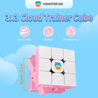
              MonsterGO 3x3 Pink Træner Cube
            