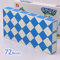 
              Rubik Snake 72 dele (Blå)
            